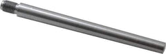 Value Collection - Size 9, 0.589" Large End Diam, Uncoated Steel 1/2-20 Threaded Taper Pin - Grade C-12L14, 6 Pin Length - Industrial Tool & Supply
