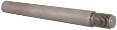 Value Collection - Size 10, 0.704" Large End Diam, Uncoated Steel 5/8-18 Threaded Taper Pin - Grade C-12L14, 5 Pin Length - Industrial Tool & Supply