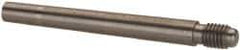 Value Collection - Size 4, 0.248" Large End Diam, Passivated Stainless Steel 1/4-28 Threaded Taper Pin - Grade 303, 18-8, 2 Pin Length - Industrial Tool & Supply