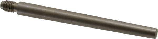 Value Collection - Size 5, 0.287" Large End Diam, Passivated Stainless Steel 1/4-28 Threaded Taper Pin - Grade 303, 18-8, 3 Pin Length - Industrial Tool & Supply