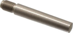 Value Collection - Size 7, 0.407" Large End Diam, Passivated Stainless Steel 3/8-24 Threaded Taper Pin - Grade 303, 18-8, 2 Pin Length - Industrial Tool & Supply