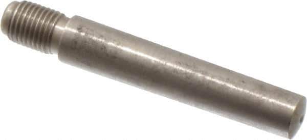 Value Collection - Size 7, 0.407" Large End Diam, Passivated Stainless Steel 3/8-24 Threaded Taper Pin - Grade 303, 18-8, 2-1/2 Pin Length - Industrial Tool & Supply