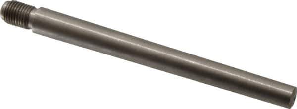 Value Collection - Size 7, 0.407" Large End Diam, Passivated Stainless Steel 3/8-24 Threaded Taper Pin - Grade 303, 18-8, 4 Pin Length - Industrial Tool & Supply