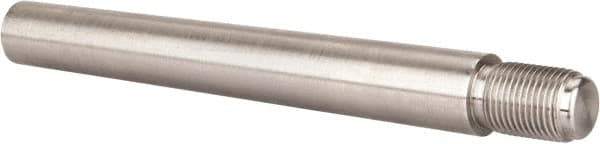 Value Collection - Size 10, 0.704" Large End Diam, Passivated Stainless Steel 5/8-18 Threaded Taper Pin - Grade 303, 18-8, 5 Pin Length - Industrial Tool & Supply