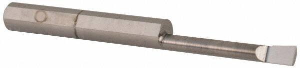 Scientific Cutting Tools - 0.12" Min Bore Diam, 0.8" Max Bore Depth, 3/16 Shank Diam, Boring Bar - Industrial Tool & Supply