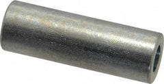 Electro Hardware - 0.257" ID x 1/2" OD, 1/4 Screw, Grade 2 Steel Female Unthreaded Circuit Board Spacer - Round Body, Zinc-Plated Finish, 1-1/2" OAL - Industrial Tool & Supply