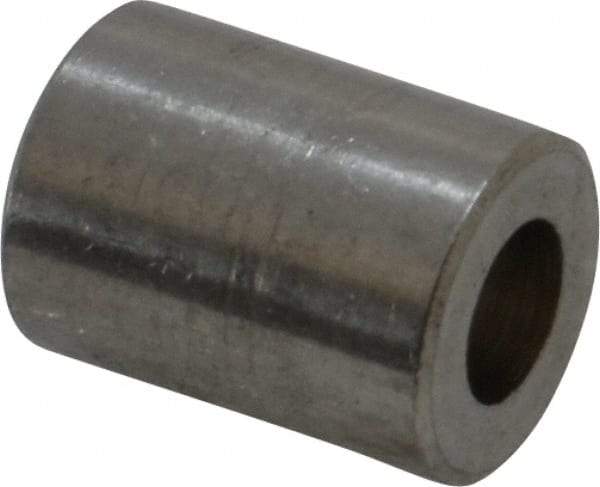 Electro Hardware - 0.194" ID x 3/8" OD, #10 Screw, Grade 18-8 & 303 Stainless Steel Female Unthreaded Circuit Board Spacer - Round Body, Uncoated, 1/2" OAL - Industrial Tool & Supply