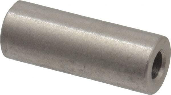 Electro Hardware - 0.171" ID x 3/8" OD, #8 Screw, Grade 18-8 & 303 Stainless Steel Female Unthreaded Circuit Board Spacer - Round Body, Uncoated, 1" OAL - Industrial Tool & Supply