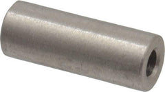 Electro Hardware - 0.171" ID x 3/8" OD, #8 Screw, Grade 18-8 & 303 Stainless Steel Female Unthreaded Circuit Board Spacer - Round Body, Uncoated, 1" OAL - Industrial Tool & Supply