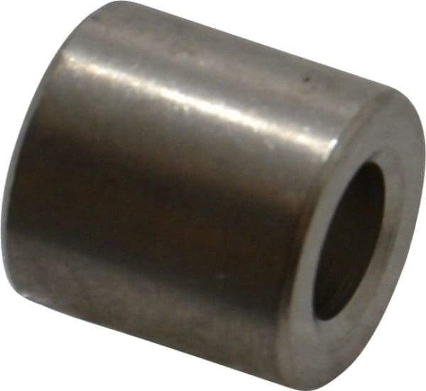 Electro Hardware - 0.257" ID x 1/2" OD, 1/4 Screw, Grade 18-8 & 303 Stainless Steel Female Unthreaded Circuit Board Spacer - Round Body, Uncoated, 1/2" OAL - Industrial Tool & Supply