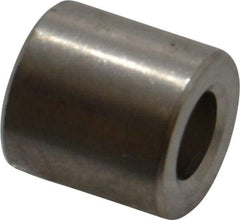 Electro Hardware - 0.257" ID x 1/2" OD, 1/4 Screw, Grade 18-8 & 303 Stainless Steel Female Unthreaded Circuit Board Spacer - Round Body, Uncoated, 1/2" OAL - Industrial Tool & Supply