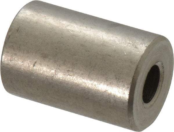 Electro Hardware - 0.194" ID x 1/2" OD, #10 Screw, Grade 18-8 & 303 Stainless Steel Female Unthreaded Circuit Board Spacer - Round Body, Uncoated, 3/4" OAL - Industrial Tool & Supply
