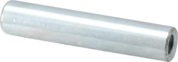 Electro Hardware - #8-32, 1-1/4" OAL, Steel Round Fully Threaded Female Circuit Board Standoffs - 1" Thread Depth, 1-1/4" Body Length, Zinc-Plated Clear Chromate Finish - Industrial Tool & Supply