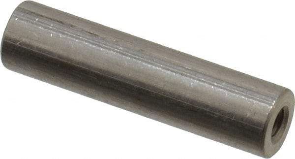 Electro Hardware - #4-40, 1" OAL, Stainless Steel Round Fully Threaded Female Circuit Board Standoffs - 1/2" Thread Depth, 1" Body Length, Bright Finish - Industrial Tool & Supply