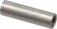 Electro Hardware - #10-32, 7/8" OAL, Stainless Steel Round Fully Threaded Female Circuit Board Standoffs - 1" Thread Depth, 7/8" Body Length, Bright Finish - Industrial Tool & Supply