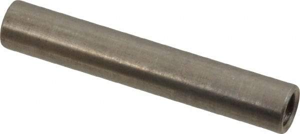 Electro Hardware - #10-32, 1-1/2" OAL, Stainless Steel Round Fully Threaded Female Circuit Board Standoffs - 1" Thread Depth, 1-1/2" Body Length, Bright Finish - Industrial Tool & Supply