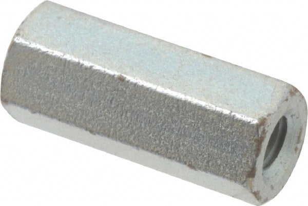 Electro Hardware - #6-32, 0.281" OAL, 5/16" Across Flats, Steel Female Hex Circuit Board Standoff - Industrial Tool & Supply