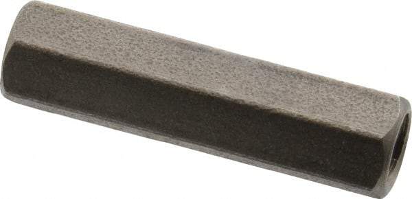 Electro Hardware - #10-32, 1" OAL, 1/4" Across Flats, Stainless Steel Hex Female Circuit Board Standoffs - 1" Body Length, Bright Finish - Industrial Tool & Supply
