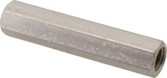Electro Hardware - #10-32, 1-1/4" OAL, 1/4" Across Flats, Stainless Steel Hex Female Circuit Board Standoffs - 1-1/4" Body Length, Bright Finish - Industrial Tool & Supply