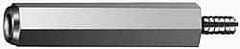 Electro Hardware - #4-40, 1-11/16" OAL, 1/4" Across Flats, Stainless Steel Hex Male/Female Circuit Board Standoffs - 1/4" Thread Depth, 1-1/2" Body Length, Bright Finish - Industrial Tool & Supply
