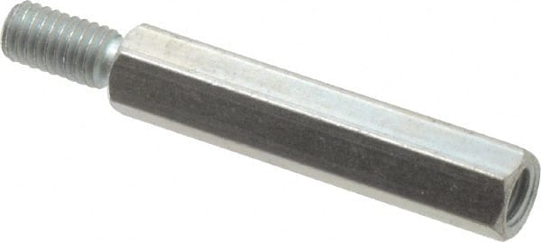 Electro Hardware - #2-56, 0.281" OAL, 3/16" Across Flats, Steel Male/Female Hex Circuit Board Standoff - Industrial Tool & Supply