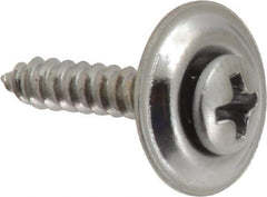 Value Collection - #6 Sems Oval Head Phillips Sheet Metal Screw - Steel, 3/4" OAL, Grade 2 - Industrial Tool & Supply