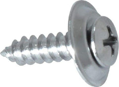 Value Collection - #10 Sems Oval Head Phillips Sheet Metal Screw - Steel, 3/4" OAL, Grade 2 - Industrial Tool & Supply