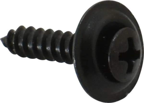 Value Collection - #8 Sems Oval Head Phillips Sheet Metal Screw - Steel, 3/4" OAL, Grade 2 - Industrial Tool & Supply