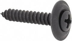 Value Collection - #8 Oval Head Phillips Sheet Metal Screw - Steel, 1" OAL, Grade 2 - Industrial Tool & Supply
