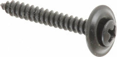 Value Collection - #8 Sems Oval Head Phillips Sheet Metal Screw - Steel, 1-1/4" OAL, Grade 2 - Industrial Tool & Supply