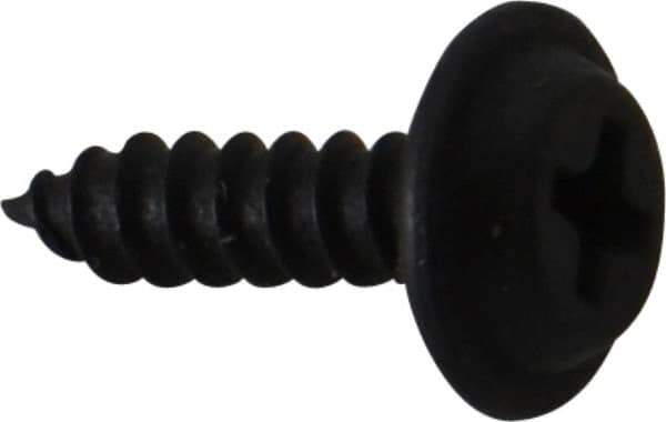 Value Collection - #6 Flat Head Phillips Sheet Metal Screw - Steel, 1/2" OAL, Grade 2 - Industrial Tool & Supply