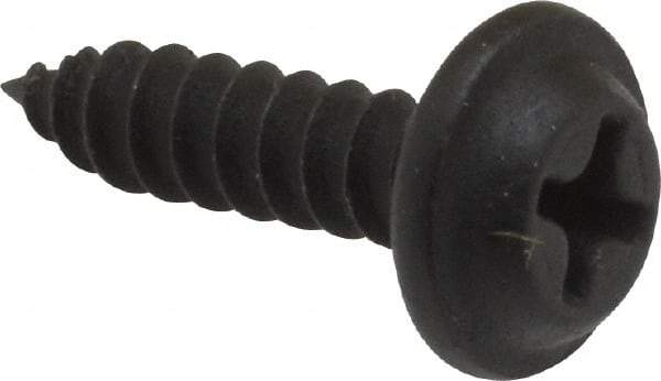 Value Collection - #8 Flat Head Phillips Sheet Metal Screw - Steel, 5/8" OAL, Grade 2 - Industrial Tool & Supply