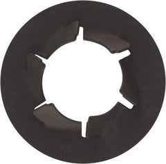 Au-Ve-Co Products - M10x1.50 Screw, 20mm OD, Spring Steel Push Nut - Black Phosphate - Industrial Tool & Supply