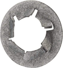 Value Collection - M12x1.75 Screw, 21mm OD, Spring Steel Push Nut - Zinc-Plated - Industrial Tool & Supply