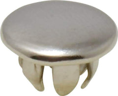 Au-Ve-Co Products - Finishing Plug for 0.035 to 0.062" Thick Panels, for 1/4" Holes - Spring Steel - Industrial Tool & Supply