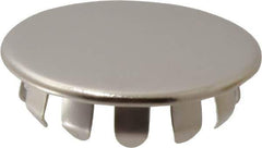 Au-Ve-Co Products - Finishing Plug for 0.031 to 0.093" Thick Panels, for 7/8" Holes - Spring Steel - Industrial Tool & Supply