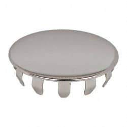 Au-Ve-Co Products - Finishing Plug for 0.038 to 0.141" Thick Panels, for 1-1/2" Holes - Spring Steel - Industrial Tool & Supply