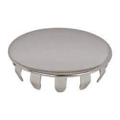 Au-Ve-Co Products - Finishing Plug for 0.038 to 0.141" Thick Panels, for 1-1/2" Holes - Spring Steel - Industrial Tool & Supply