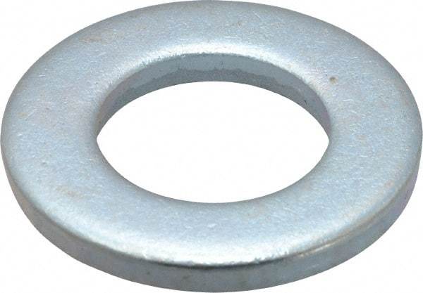 Value Collection - 3/4" Screw, Steel SAE Flat Washer - 13/16" ID x 1-1/2" OD, 9/64" Thick, Zinc-Plated Finish - Industrial Tool & Supply