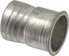 Marson - #10-24, 3/8" OAL, Thread-Sert Threaded Insert - 0.281" Hole Diam, 0.314" Head Diam, Steel - Industrial Tool & Supply
