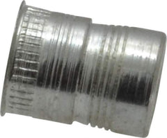 Marson - 1/4-20, 0.51" OAL, Thread-Sert Threaded Insert - 0.391" Hole Diam, 0.408" Head Diam, Steel - Industrial Tool & Supply