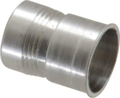 Marson - 1/4-20, 0.51" OAL, Thread-Sert Threaded Insert - 0.391" Hole Diam, 0.408" Head Diam, Aluminum - Industrial Tool & Supply