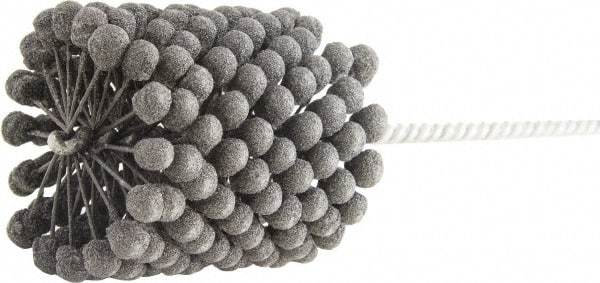 Brush Research Mfg. - 1-7/8" to 2-5/8" Bore Diam, 120 Grit, Silicon Carbide Flexible Hone - Medium, 8" OAL - Industrial Tool & Supply