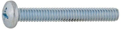 Value Collection - 1/4-20 UNC, 1-1/4" Length Under Head Phillips Drive Machine Screw - Pan Head, Grade 2 Steel, Without Washer - Industrial Tool & Supply