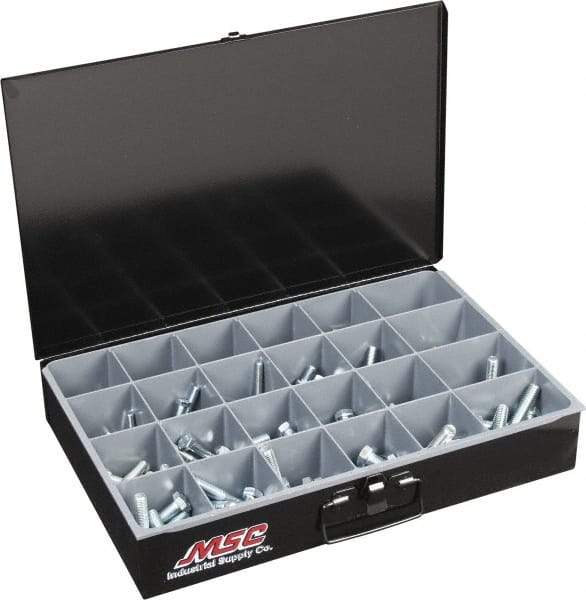 Value Collection - 190 Piece Alloy Steel Hex Head Cap Screws - M6 to M14 Thread, Grade 8.8 - Industrial Tool & Supply