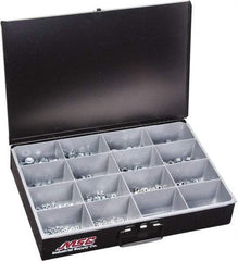 Value Collection - M4x0.7 to M16x2 Thread, 665 Piece Steel Nut Assortment - Grade 2 - Industrial Tool & Supply