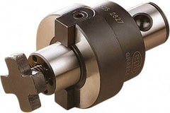 Seco - Graflex 5 Modular Connection 27mm Pilot Diam Shell Mill Holder - 1.259" Flange to Nose End Projection, 1.968" Nose Diam, Through-Spindle Coolant - Exact Industrial Supply