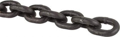 Peerless Chain - 5/16" Welded Alloy Chain - 4,300 Lb Capacity, Grade 80, Alloy Steel, Black Finish - Industrial Tool & Supply
