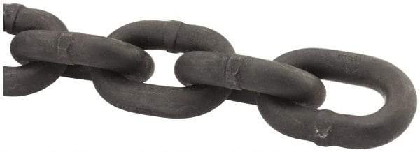 Peerless Chain - 5/8" Welded Alloy Chain - 18,100 Lb Capacity, Grade 80, Alloy Steel, Black Finish - Industrial Tool & Supply