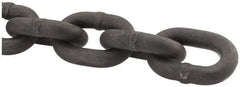 Peerless Chain - 5/8" Welded Alloy Chain - 18,100 Lb Capacity, Grade 80, Alloy Steel, Black Finish - Industrial Tool & Supply